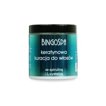 .! BingoSpa Keratynowa kuracja do włosów ze spiruliną i L-cysteiną 250g